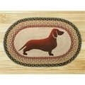 Capitol Importing Co Capitol Importing Dachshund - 20 in. x 30 in. Oval Patch 65-057D